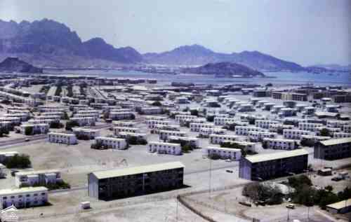 صورة جوية لاجزاء من خورمكسر عدن