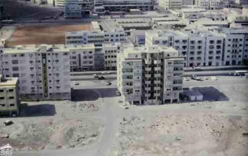 صورة جوية لاجزاء من المعلا عدن للمصور سيدني جيمس جونسون عدن