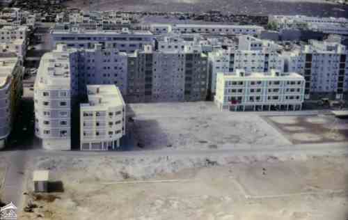 صورة جوية لاجزاء من المعلا عدن للمصور سيدني جيمس جونسون عدن