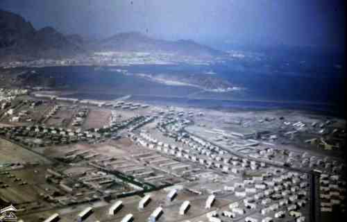 صورة جوية لاجزاء من خورمكسر عدن