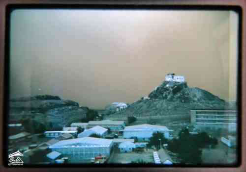 برج الاشارة ثكنات ال الار ايه اف وعاصفة رملية في عام 1960م