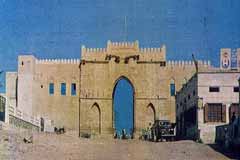 صورة لاحد حصون المكلا